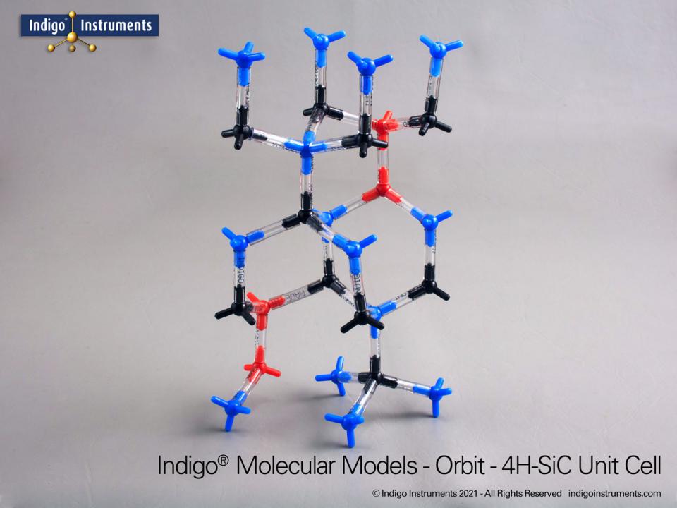 4HSiC Silicon Carbide (SiC) Unit Cell Structure