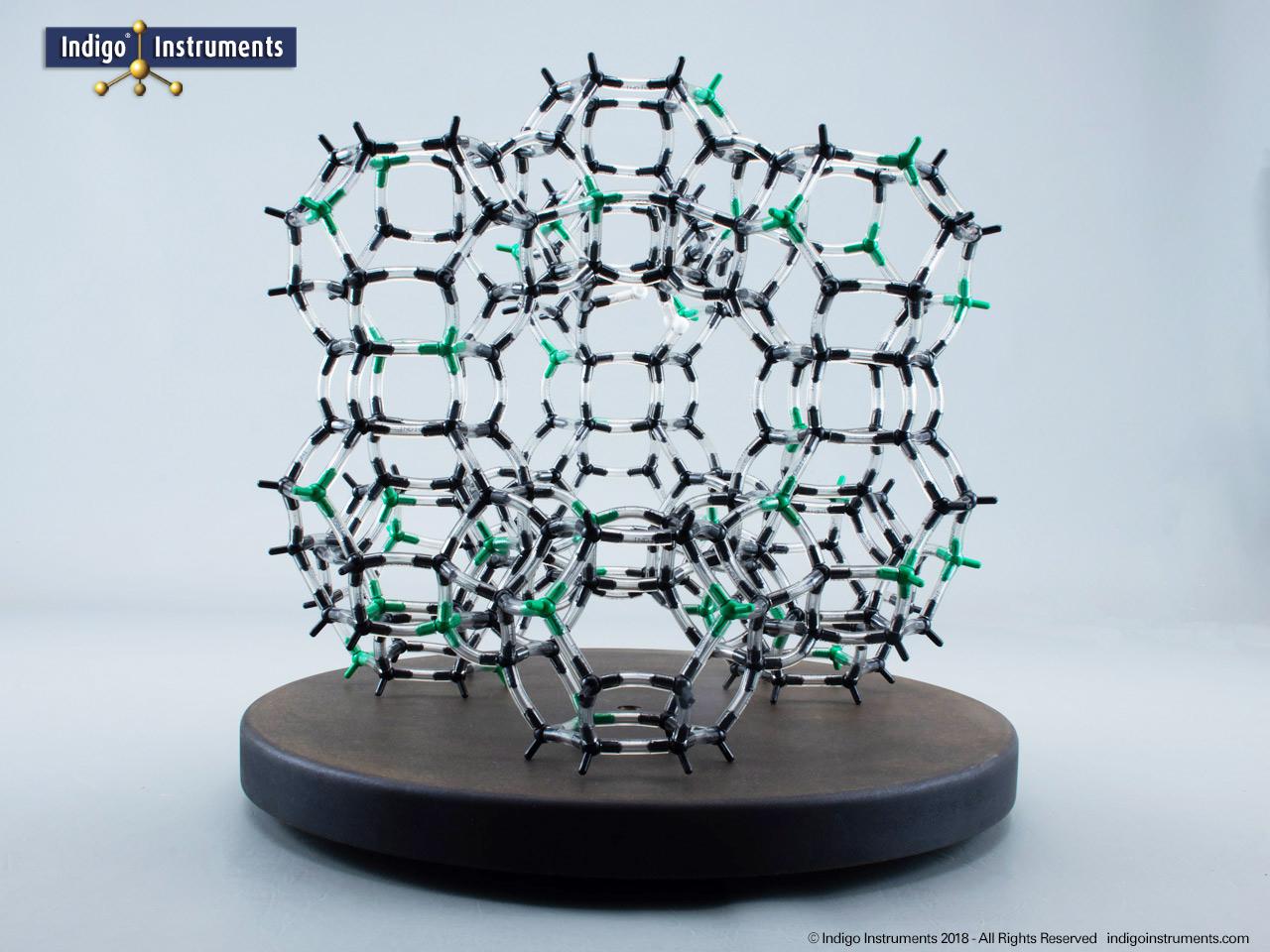 Zeolite Y Catalyst Structure Model