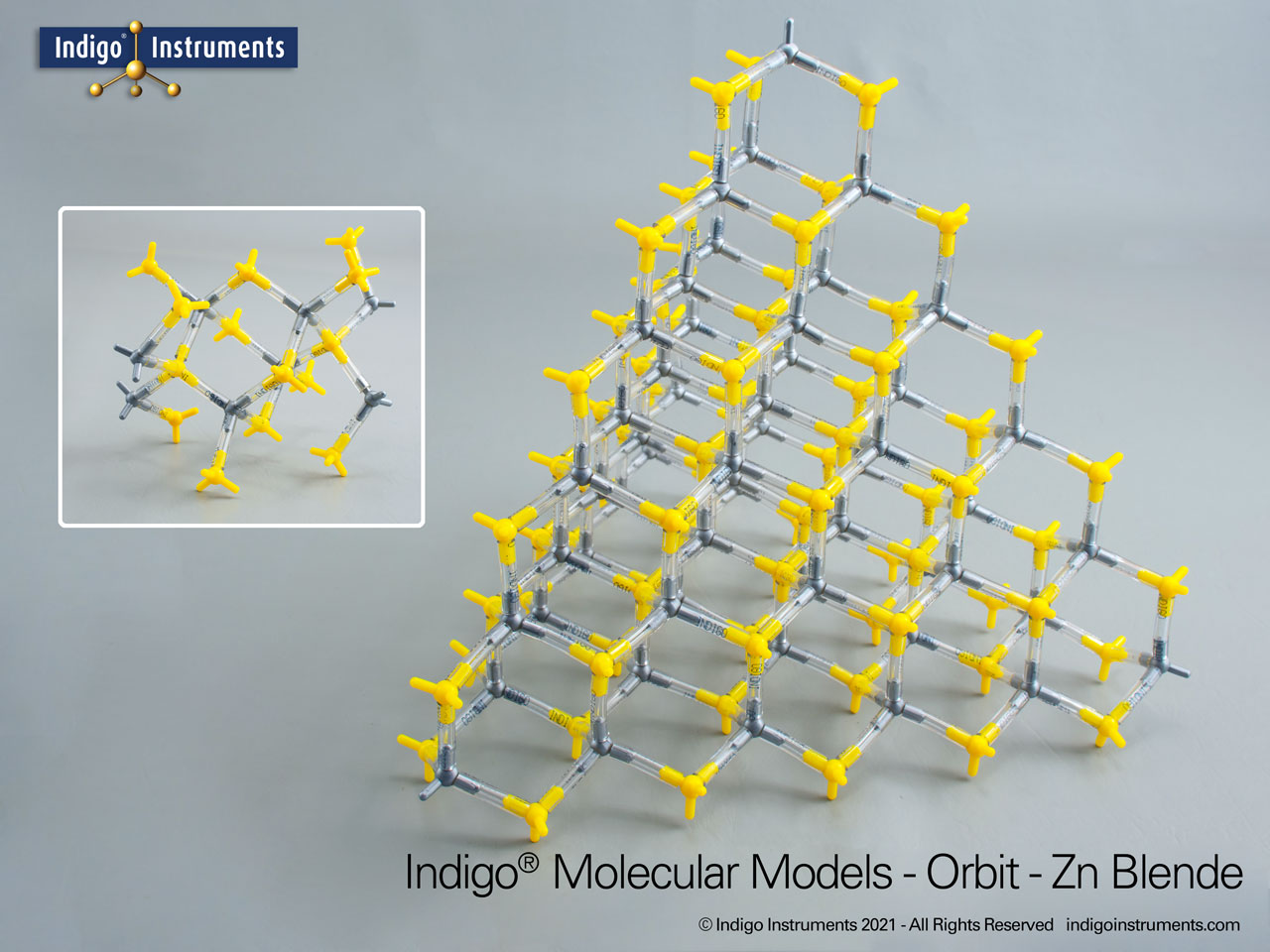 Zinc Blende Structure Lattice Indigo