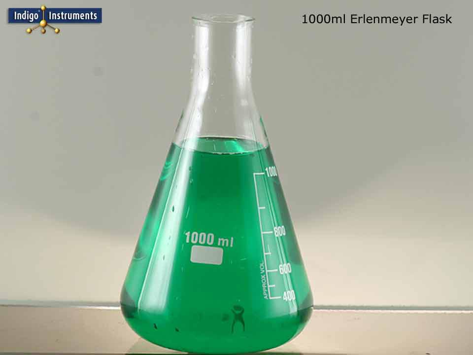 Large Erlenmeyer Flask1000 mL, for Biology Research; Buy Wholesale Flasks