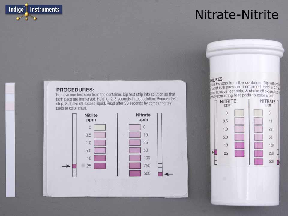 Nitrite Color Chart