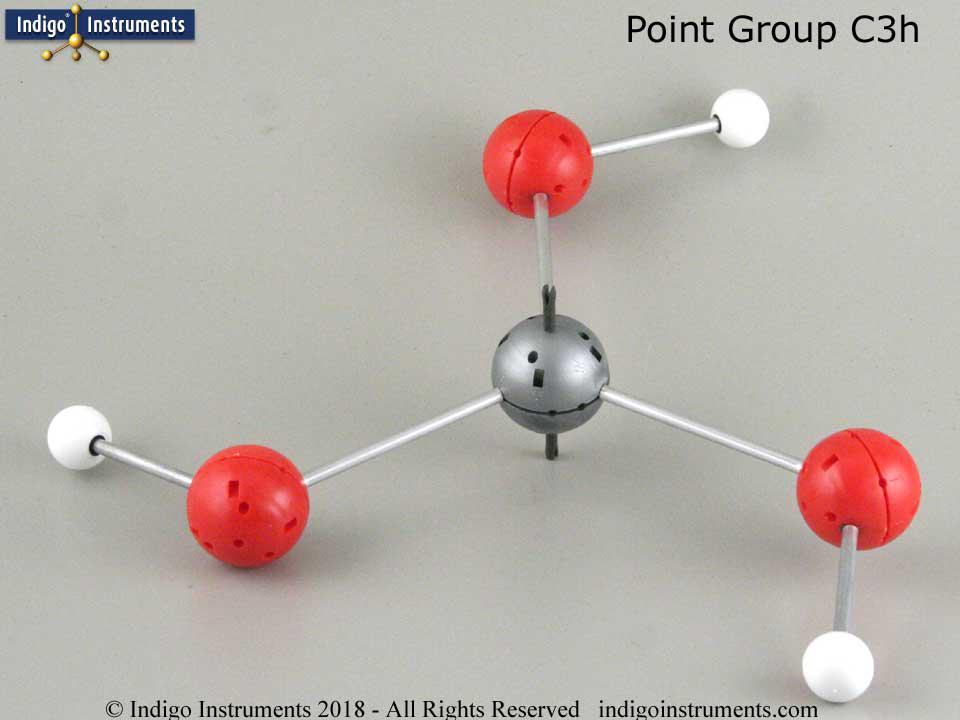 Unit C3h Point Group Molecule B(OH)3 Propeller Rotation